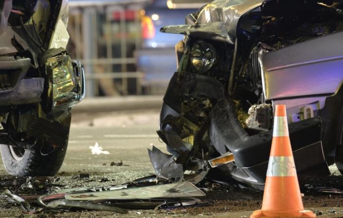 Drunk driving car accident in Miami.